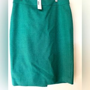 J Crew Viridian No 2 Pencil skirt sz 8